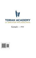Korach Workbook