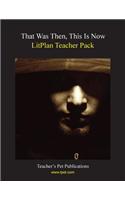 Litplan Teacher Pack