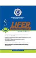 Istanbul Aydin University Engineering Faculty International Journal of Food Engineering Research
