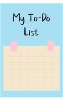 My To Do List