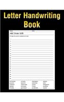 Letter Handwriting Book