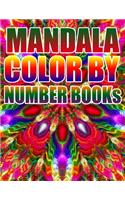 Mandala Color by Number Books