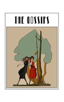 The Gossips: Art Deco Retro Vintage Classic 1930s Style Notebook / White Blank College Ruled Lined Note Book