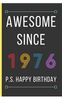 Awesome Since 1976