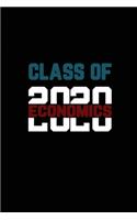 Class Of 2020 Economics