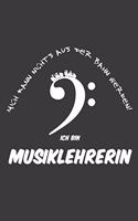 Mich kann nichts aus der Bahn werfen! Ich bin Musiklehrerin: Linierter DinA 5 Jahres-Kalender 2020 für Musikerinnen und Musiker Terminplaner Musik Kalender
