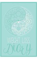 Weight Loss Diary: Diet Planner Slimming Journal Food Log Exercise & Fitness Record