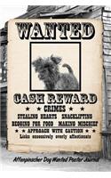 Affenpinscher Dog Wanted Poster Journal