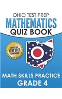 Ohio Test Prep Mathematics Quiz Book Math Skills Practice Grade 4