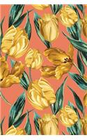 Yellow Tulips Design Journal: Dot Grid Journal