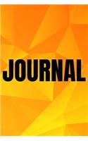 Polygonal Abstract Geometric Background Lined Writing Journal Vol. 9: Promoting Creativity Through Journaling...One Day at a Time(9 Geometric)