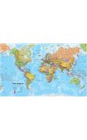 World political laminated