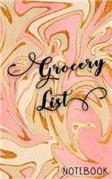 Grocery List Notebook