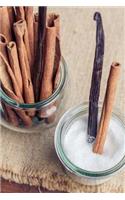 Vanilla Beans and Cinnamon Sticks Spice Journal