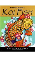 Koi Fish Coloring Book