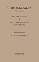 Die Bistümer Der Kirchenprovinz Mainz: Das Bistum Würzburg 4: Das Stift Neumünster in Würzburg