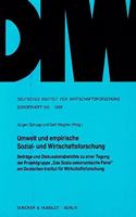 Umwelt Und Empirische Sozial- Und Wirtschaftsforschung