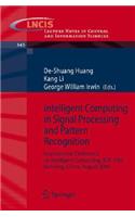 Intelligent Computing in Signal Processing and Pattern Recognition