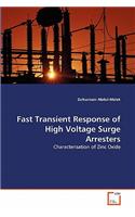 Fast Transient Response of High Voltage Surge Arresters