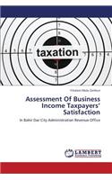 Assessment Of Business Income Taxpayers' Satisfaction