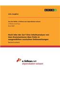 Hoch lebe der Zar? Eine Inhaltsanalyse von User-Kommentaren über Putin in ausgewählten russischen Onlinezeitungen