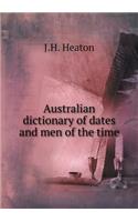 Australian Dictionary of Dates and Men of the Time