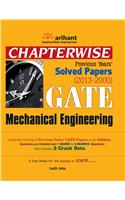 GATE Mechanical Engineering: Chapterwise Previous Years' Solved Papers 2013-2000