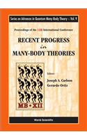 Recent Progress in Many-Body Theories - Proceedings of the 12th International Conference