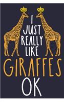 I Just Really Like Giraffes, OK