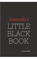Amanda's Little Black Book