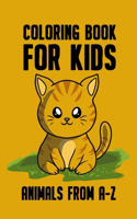 Coloring Book for Kids Animals from A-Z