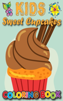 Kids Sweet Cupcakes Coloring Book