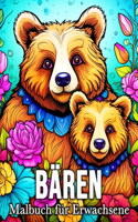 Bären Malbuch für Erwachsene