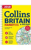 2018 Collins Britain & Ireland Handy Road Atlas