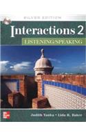 Interactions Level 2 Listening/Speaking Student Book Plus Key Code for E-Course