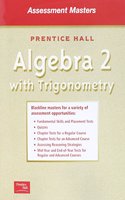 Algebra 2 W/Trigononmetry 5e (Smith) Assessment Masters 2001c