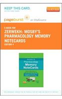 Mosby's Pharmacology Memory Notecards - Elsevier eBook on Vitalsource (Retail Access Card)