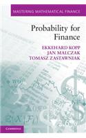 Probability for Finance