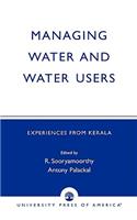 Managing Water and Water Users