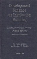 Development Finance As Institution Building