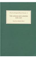 The Anglican Canons, 1529-1947