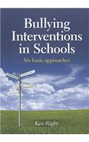 Bullying Interventions in Schools