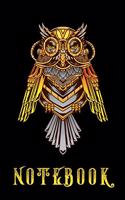 Steampunk Owl Notebook