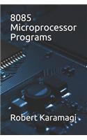 8085 Microprocessor Programs