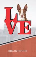 Ibizan Hound: Dog Love Park Blank Comic Book Journal Notebook Book Is 120 Pages 6x9