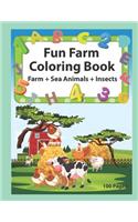 Fun Farm Coloring Book