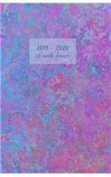 2019-2020 18 month planner