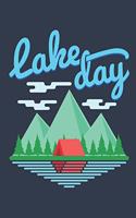 Lake Day: Lake Journal, Blank Paperback Notebook to Write In, 150 lined pages