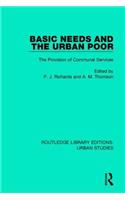 Basic Needs and the Urban Poor