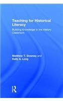 Teaching for Historical Literacy